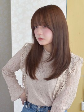 ドォート(Dote hair make) 垢抜けローレイヤー×シフォンブラウン
