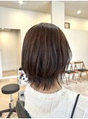 ナチュラルレイヤーボブ