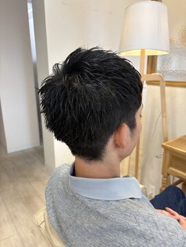 グラウンド 黒笹店(ground) マイルドなスパイキーショート