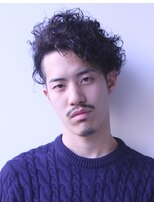 シャカ(SHAKA)&nbsp;最旬モテパーマ☆ソフトツーブロック ワイルドアップバング