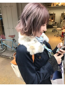 ブレス(Bless) アールブリーチ×パープルグレー