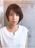 前下がりクールボブ