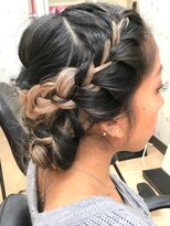 ミスターフレッシュ(Mr. フレッシュ)&nbsp;編み込みアレンジ