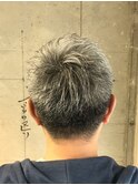 トランクスヘアくせ毛風パーマソフトツーブロック