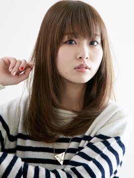 キズナ(KIZUNA) ふんわりワンカール×セミロングで安定した好印象を手に入れて☆