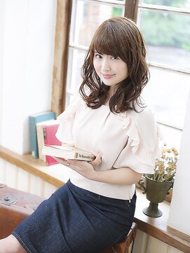 オーブ ヘアー ブランコ 久米川店(AUBE HAIR Blanco) 楽チン☆女子力UPのフェミニンロング♪