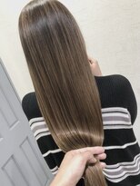 ジェービーヘア 稲毛(jb hair)&nbsp;白髪染め小顔クールショートオリーブカラーボブルフ　【稲毛】