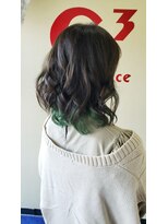 ヘアー スペース シーキューブ(C3)&nbsp;モノトーンにプラス！ダブル(インナー)カラー