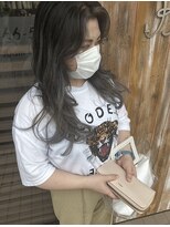 バンビ プライベート サロン(Bambi private salon)&nbsp;アッシュグレージュ*バレイヤージュ*ロングレイヤー*Bambi松平愛