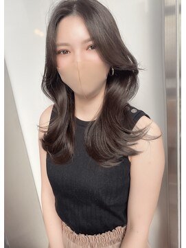 エニー 栄(Any) 【Any_藤田】大人の韓国風くびれヘア×ダークグレージュ