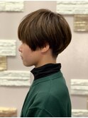 レディース刈り上げマッシュショート♪