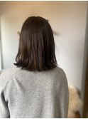 切りっぱなしボブ