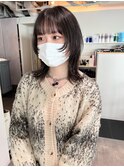 CAF松本/ウルフカット/ダークグレー/大阪ウルフカット/大阪