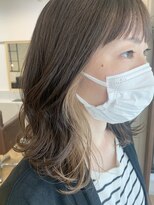 インビテーション(invitation)&nbsp;ベージュ×ラベンダーブラウン