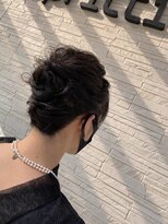 アプリティア&nbsp;【結婚式におすすめ】ショートボブアップアレンジ　別府／大分