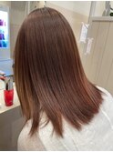【sida 保住】ブリーチ無しピンコッタカラー