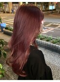 #カラー#ブリーチ#ピンク