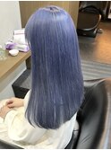 ペールブルー #Wカラー#グリッターボンド
