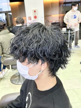 ゼスト 吉祥寺店(ZEST) 波巻きパーマ【松原可奈】学割U24/マッシュパーマ/吉祥寺