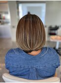ハイライト、ハンサムボブ