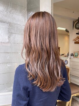 シェノン(CHAINON) 大人気ミルクティーカラーブリーチなしでできるハイトーンカラー