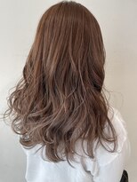 ヘアーワークス ボナ ウニクス店(HAIR WORKS bona)&nbsp;似合わせカット×髪質改善ケア【オレンジベージュ1】