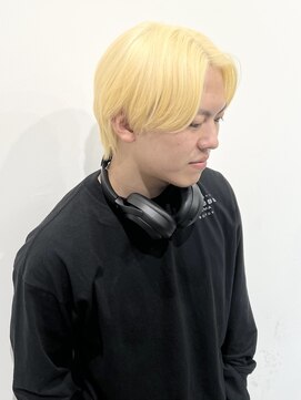 ココ 原宿(KOKO) ブロンド黒髪小顔クラゲヘアーオリーブグレーココアベージュ