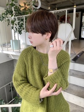 アクアオモテサンドウ(ACQUA omotesando) ◇ジェンダーレスなマッシュウルフ