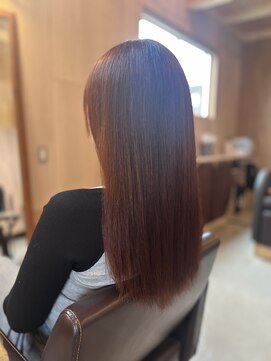 エン(EN) 酸性縮毛矯正　ロングストレート