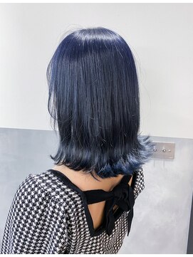 エイト 池袋店(EIGHT ikebukuro) 【EIGHT 池袋】ネイビーグレーカラー