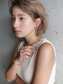 ラフ 新宿(Laff) 【Laff】原田 大人可愛い20代30代40代ショートボブ丸みショート