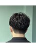 カット+メンズパーマ+眉カットサービス 9000円