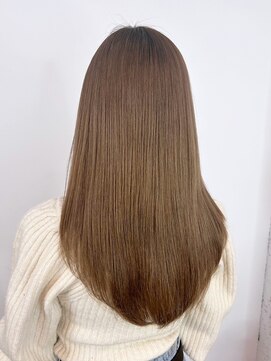 アイティー バイ アルバム 中野店(IT by ALBUM) レイヤーロンググレージュカラーカーキベージュ_ba497141