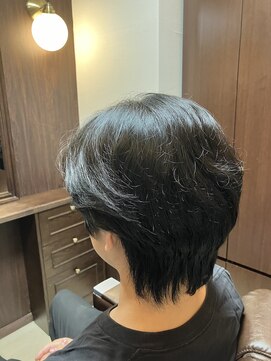 バーバーリング メソッド(BARBERING METHOD) センターパートナチュラル