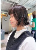 CAF 照下 ウェットヘア パーマ 大阪