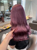 ベレーザ 渋谷(BELEZA)&nbsp;9548髪質改善ラベンダーパープルパープルブラックレイヤーロング