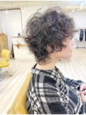 【morio成増 セリザワ】ショートウルフ 強めパーマ