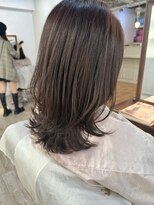【くびれレイヤー×グレージュ】