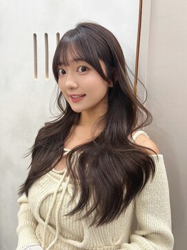 ジーナ 梅田(Zina) 髪質改善*韓国メルティカラーマロンベージュ*美髪【Zina梅田】
