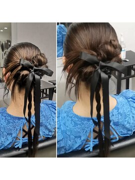 ヘアーデザイン リリー(HAIR DESIGN LiLy) カチモリヘアーアレンジ♪