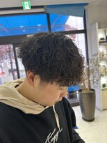 プランタン フォー ヘアー(printemps FOR HAIR)&nbsp;波巻きスパイラルパーマ/刈り上げマッシュ