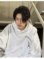 キング(K!ng)&nbsp;縮毛矯正髪質改善ハイライトレイヤーカット枚方美容室エクステ