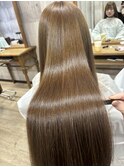 Wケアカラー×髪質改善トリートメント