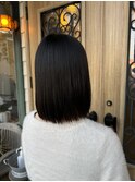 髪質改善ナチュラルイメチェンボブ20代30代40代50代