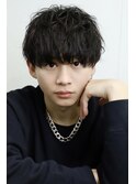 緩めソフトツイスパ　ラフに決まるマッシュ