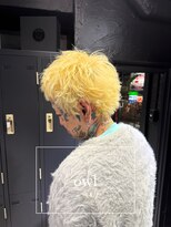 アウル 心斎橋(owl)&nbsp;スパイキーショート/メンズカット/ハイトーン/ダブルカラー