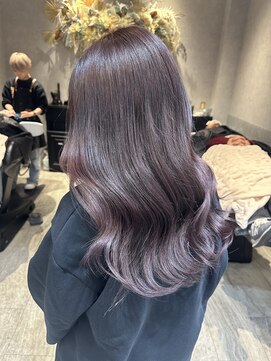 ロンドルピナス 小倉(Lond Lupinus) 顔型別ヘアスタイル特集 /チェリーブラウン /ミニウルフ