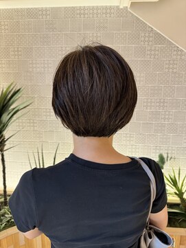 ピークアブー アヴェダ アトレ恵比寿(PEEK-A-BOO AVEDA) 大人可愛いショート/丸みショート/20代30代40代/PEEK-A-BOO 坂本