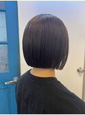 ミニボブ　切りっぱなしボブ