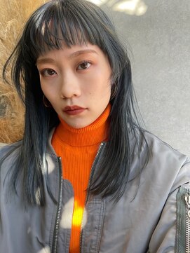 スリーバイベルベット(THREE...by velvet) モノトーンオリーブ